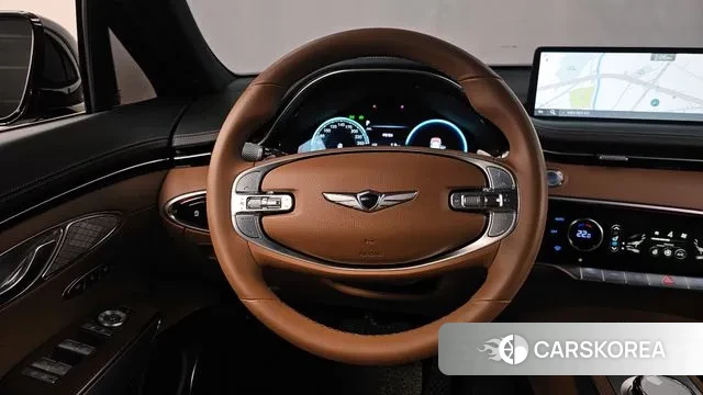 Genesis GV70 2023 Синий из Кореи, фото 4