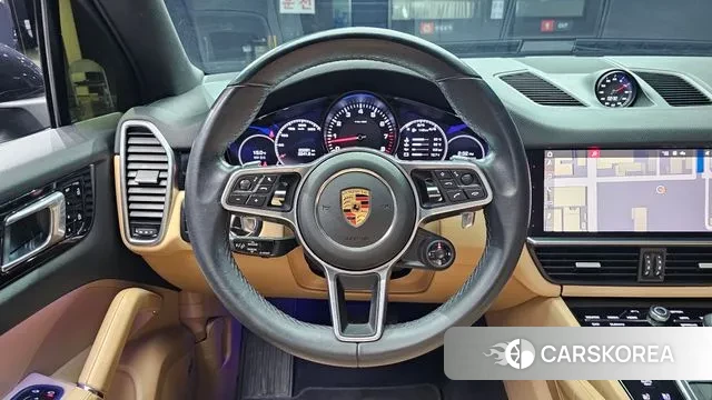Porsche Cayenne (PO536) 2020 Черный из Кореи, фото 4
