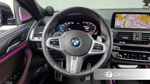 BMW X4 (G02) 2021 Синий из Кореи, фото 4