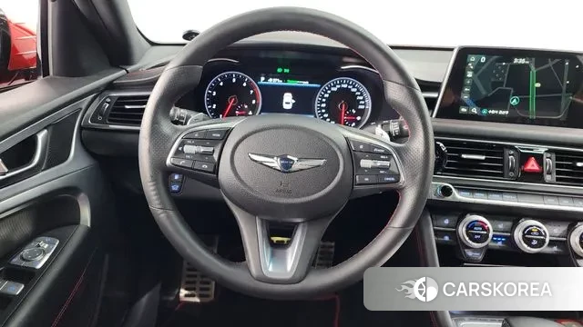 Genesis G70 2019 Красный из Кореи, фото 4