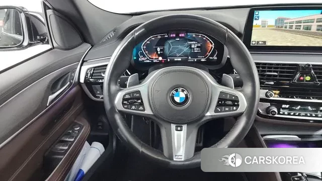 BMW 6 Series GT (G32) 2021 Черный из Кореи, фото 4