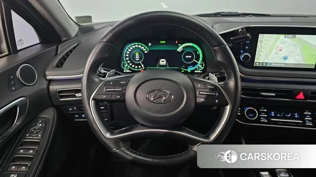 Hyundai Sonata Hybrid (DN8) 2023 Черный из Кореи, фото 4