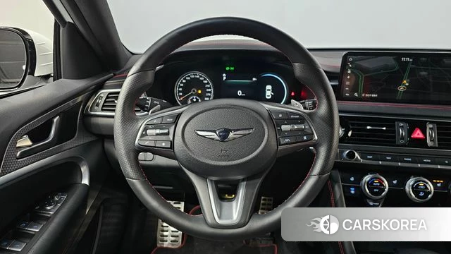 Genesis The New G70 2021 Белый из Кореи, фото 4