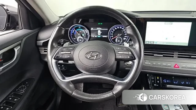 Hyundai The New Grandeur IG Hybrid 2021 Серый из Кореи, фото 4