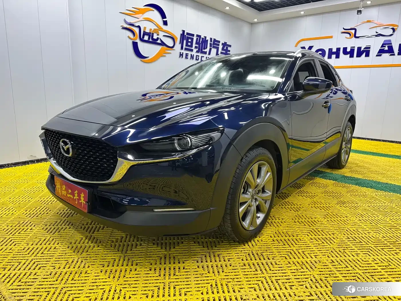 Mazda CX-30 2022 Синий из Китая, фото 4