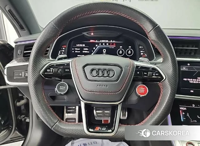 Audi A7 (4K) 2022 Черный из Кореи, фото 4