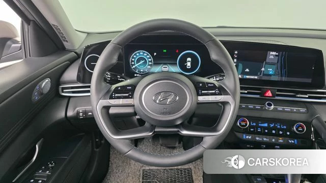 Hyundai Avante (CN7) 2021 Серебристо-серый из Кореи, фото 4