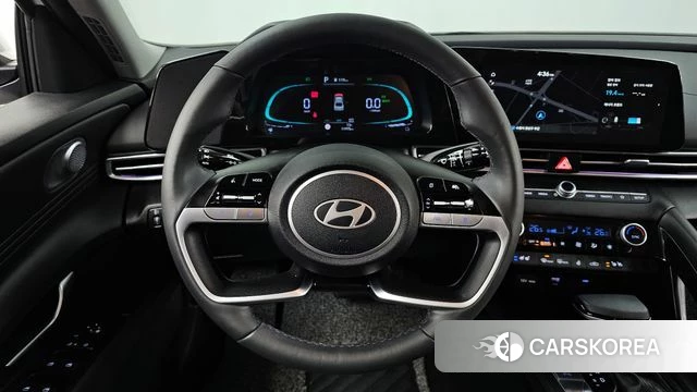 Hyundai The New Avante Hybrid (CN7) 2025 Белый из Кореи, фото 4