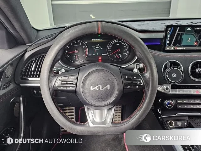 Kia Stinger Meister 2022 Темно-зеленый из Кореи, фото 4