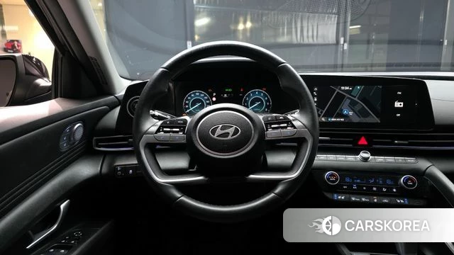 Hyundai The New Avante (CN7) 2023 Черный из Кореи, фото 4