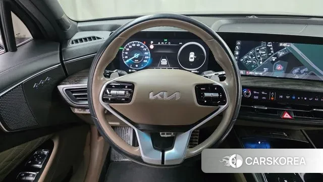 Kia K8 Hybrid 2021 Синий из Кореи, фото 4
