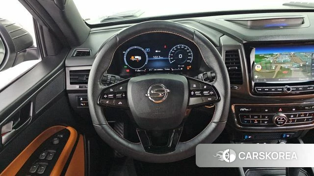 Ssangyong The New Rexton Sport 2022 Темно-зеленый из Кореи, фото 4