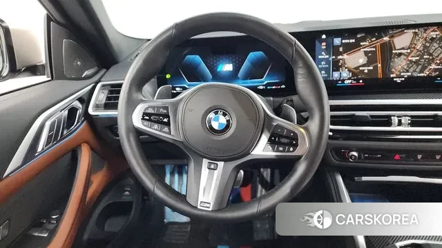 BMW 4 Series (G22) 2024 Светло-серебряный цвет из Кореи, фото 4