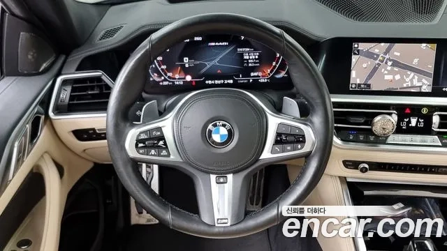 BMW 4 Series (G22) 2021 Черный из Кореи, фото 4