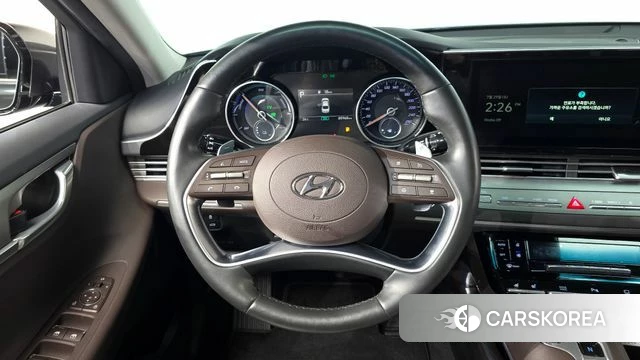 Hyundai The New Grandeur IG Hybrid 2020 Серый из Кореи, фото 4