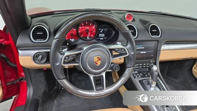 Porsche 718 Boxster 2018 Красный из Кореи, фото 4