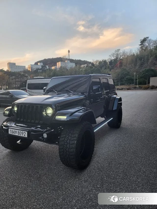 Jeep Wrangler (JL) 2020 Черный из Кореи, фото 4