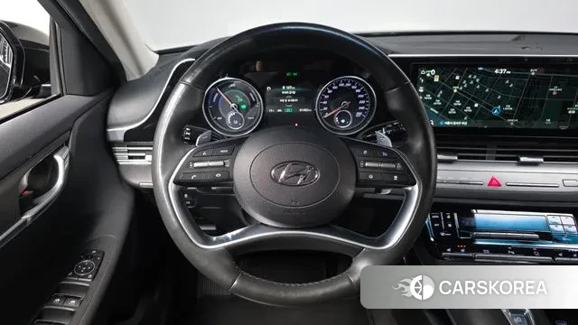 Hyundai The New Grandeur IG Hybrid 2021 Черный из Кореи, фото 4