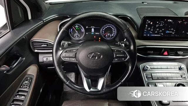 Hyundai The New Santa Fe 2021 Белый из Кореи, фото 4