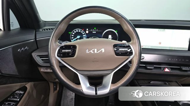 Kia K8 Hybrid 2023 Белый из Кореи, фото 4