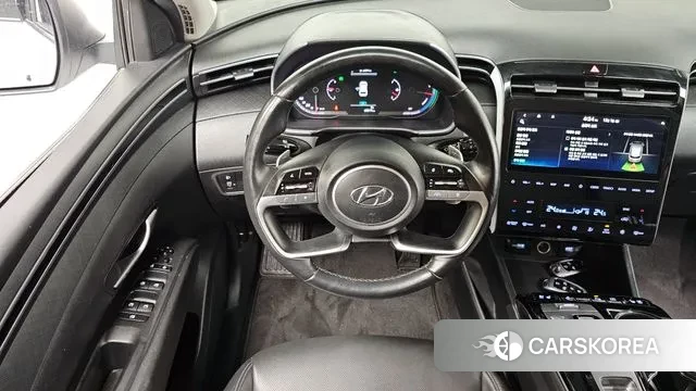 Hyundai Tucson Hybrid (NX4) 2022 Белый из Кореи, фото 4