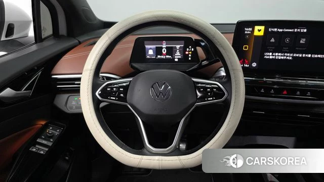 Volkswagen ID.4 2023 Белый из Кореи, фото 4