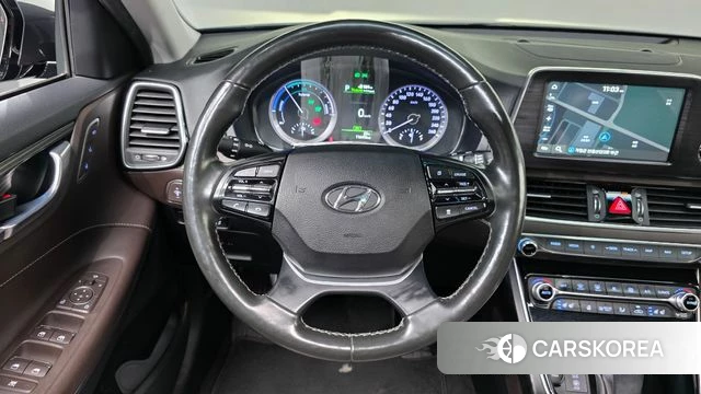 Hyundai Grandeur IG Hybrid 2018 Серый из Кореи, фото 4