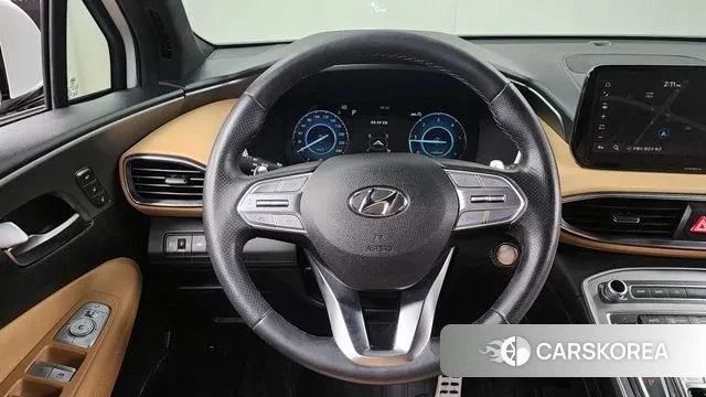 Hyundai The New Santa Fe 2021 Белый из Кореи, фото 4