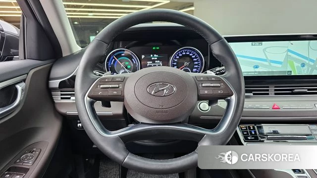 Hyundai The New Grandeur IG Hybrid 2021 Серый из Кореи, фото 4