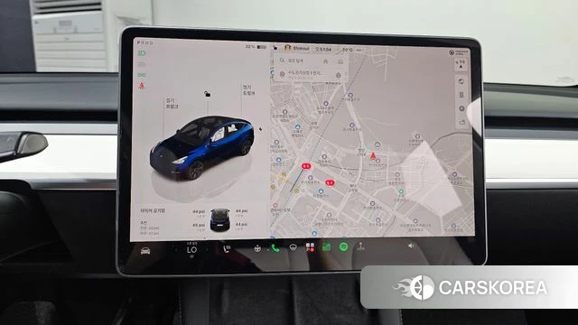 Tesla Model Y 2023 Синий из Кореи, фото 4