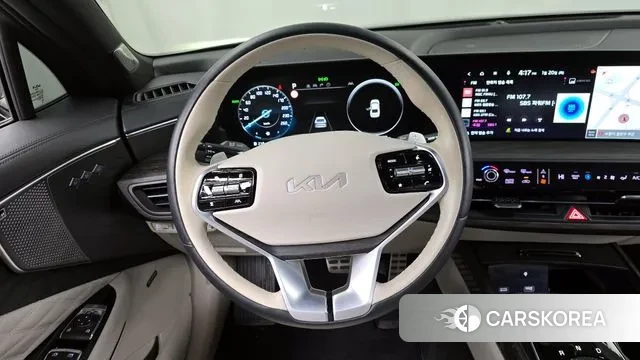 Kia K8 Hybrid 2022 Серый из Кореи, фото 4