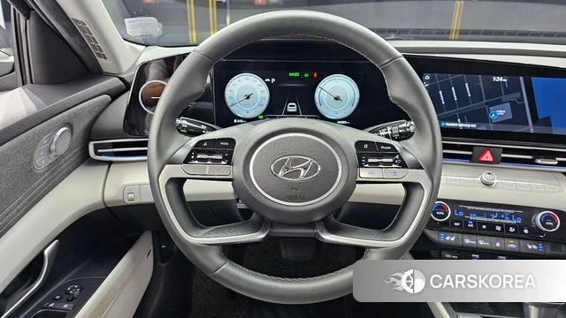 Hyundai Avante Hybrid (CN7) 2021 Серый из Кореи, фото 4