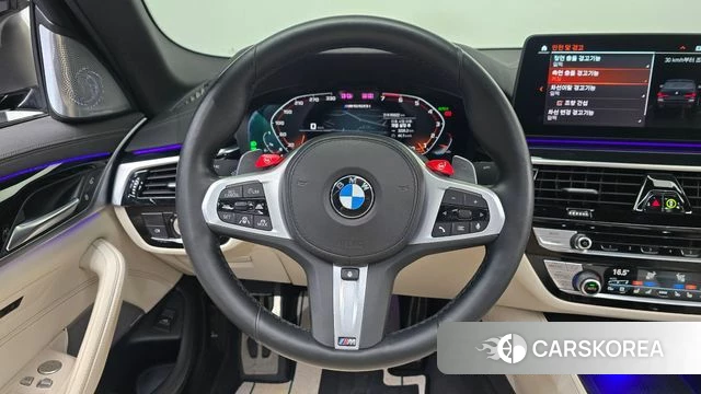 BMW 5 Series (G30) 2021 Синий из Кореи, фото 4