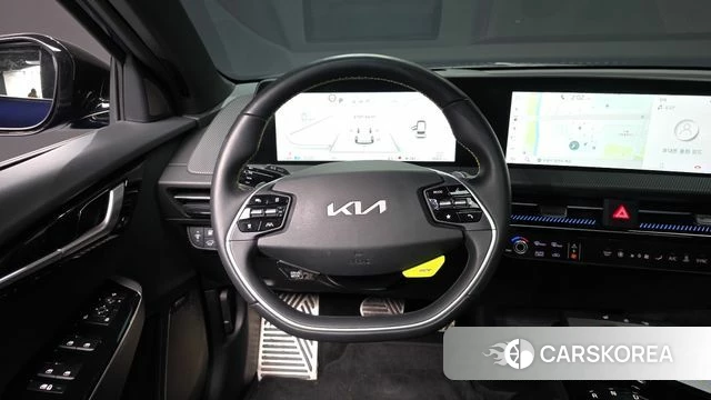 Kia EV6 2023 Синий из Кореи, фото 4