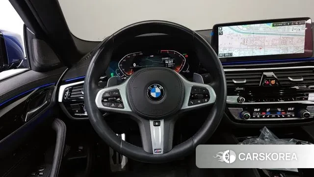 BMW 5 Series (G30) 2020 Синий из Кореи, фото 4