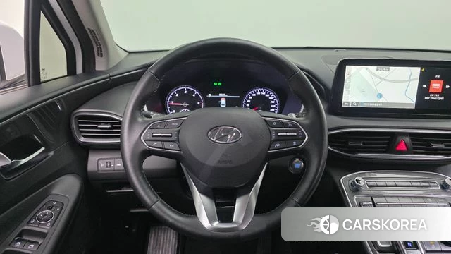 Hyundai The New Santa Fe 2022 Белый из Кореи, фото 4