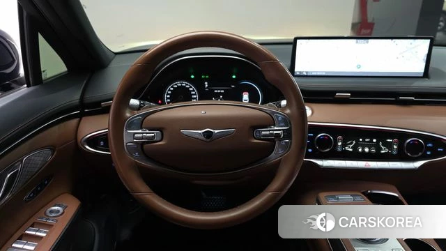 Genesis GV70 2021 Синий из Кореи, фото 4