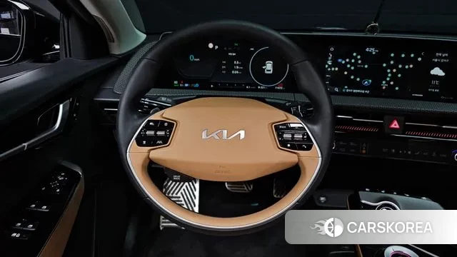 Kia EV6 2023 Темно-зеленый из Кореи, фото 4