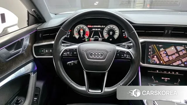 Audi A7 (4K) 2021 Белый из Кореи, фото 4