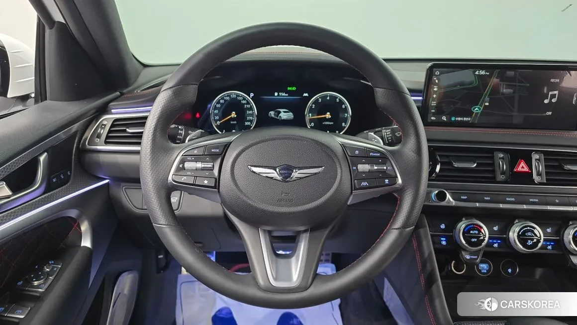 Genesis The New G70 2021 Белый из Кореи, фото 4