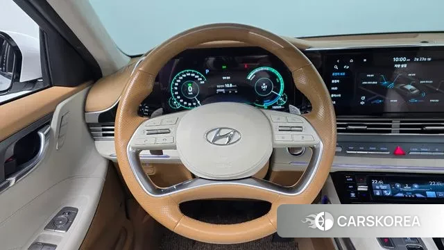 Hyundai The New Grandeur IG Hybrid 2020 Белый из Кореи, фото 4