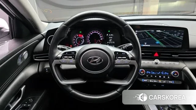 Hyundai Avante (CN7) 2022 Белый из Кореи, фото 4