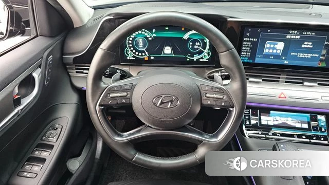 Hyundai The New Grandeur IG Hybrid 2020 Черный из Кореи, фото 4