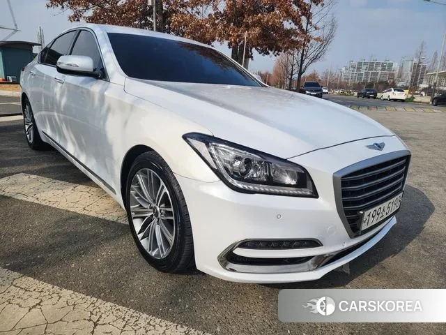 Genesis G80 2018 Белый из Кореи, фото 4