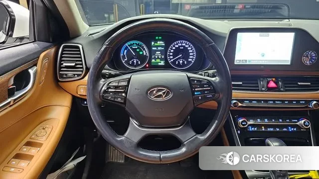 Hyundai Grandeur IG Hybrid 2018 Белый из Кореи, фото 4