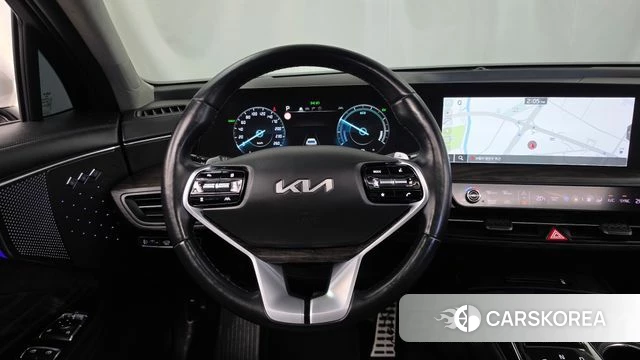 Kia K8 Hybrid 2023 Белый из Кореи, фото 4
