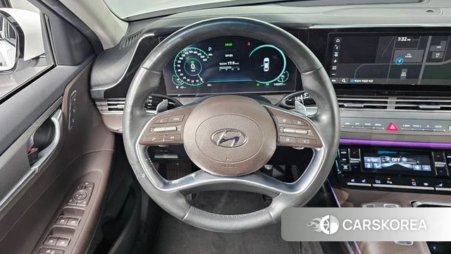 Hyundai The New Grandeur IG Hybrid 2020 Белый из Кореи, фото 4