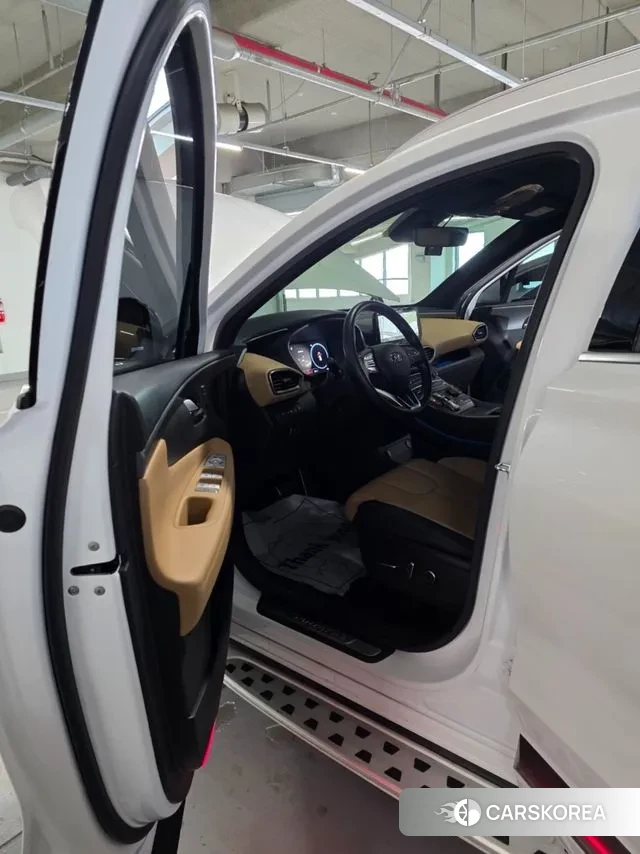 Hyundai The New Santa Fe 2022 Белый из Кореи, фото 4