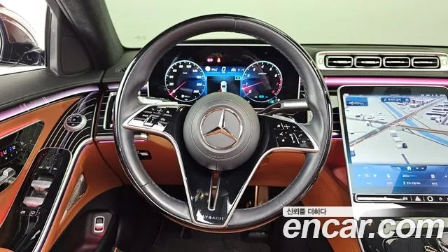 Mercedes-Benz S-Class W223 2022 Коричневый из Кореи, фото 4