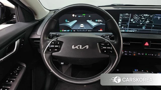 Kia EV6 2022 Черный из Кореи, фото 4